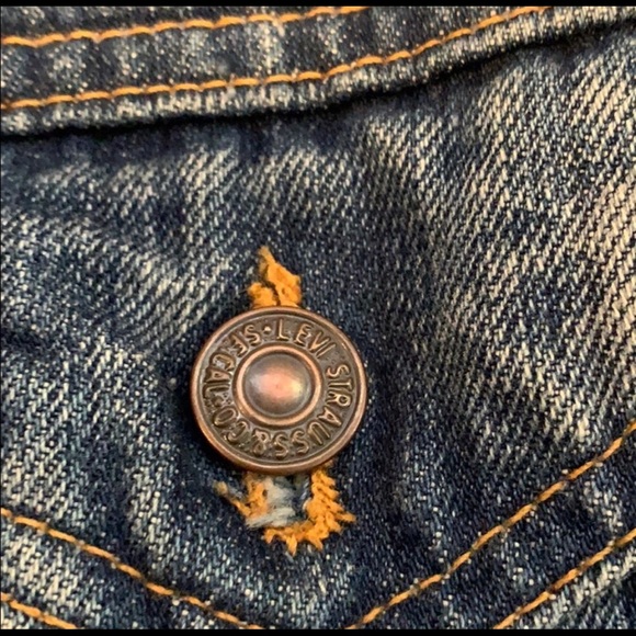 Levi’s Trucker Jean Jacket - Size XL - Picture 4 of 6